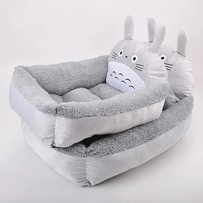 Cartoon Pet Beds for Small Dogs Cats