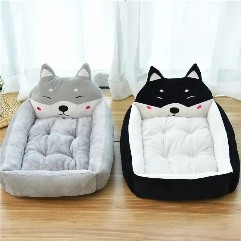 Cartoon Pet Beds for Small Dogs Cats