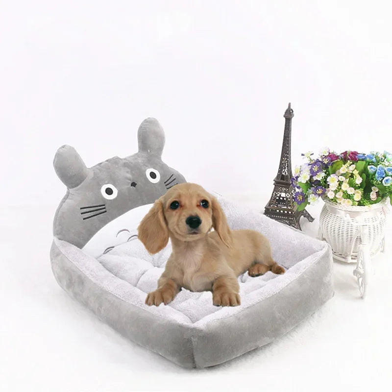 Cartoon Pet Beds for Small Dogs Cats